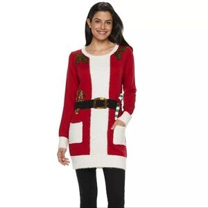 NWT Christmas sweater dress costume ugly sweater party holiday women’s small